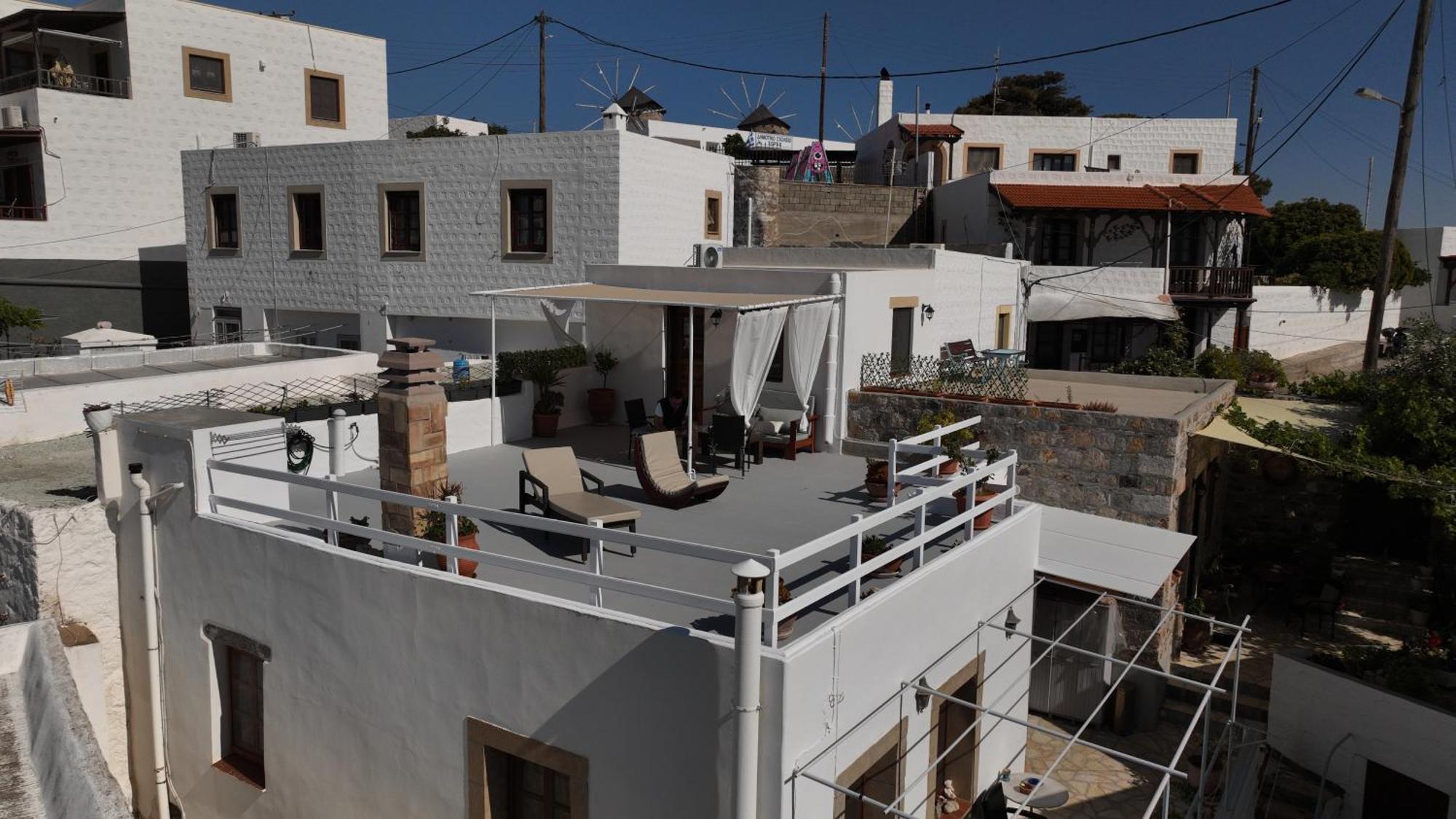 Manos House In Chora Villa Pátmos Eksteriør billede